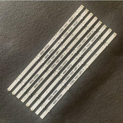 100% New LED Backlight Strip 6916L-2705A 6916L-2706A 2707A 2708A For 49LF5010 49LF5100 49LF5400 49LF510A 49LF510T 49LW540S