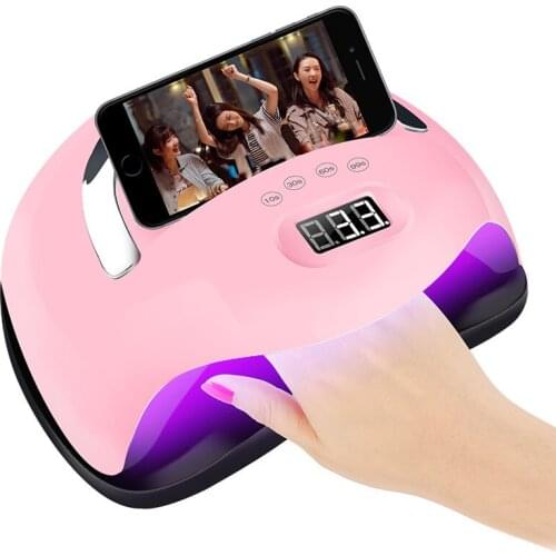 168W LED Nail Lamp Nail Dryer Dual Hands 36PCS LED UV Lamp For Curing UV Gel Nail Polish With Motion Sensing Manicure Salon Tool