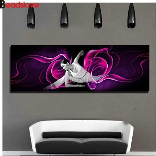 Diamond Embroidery Dance artist view Handmade Mosaic dancer girl Diy Diamond Painting Cross Stitch Square Drill large Home Decor