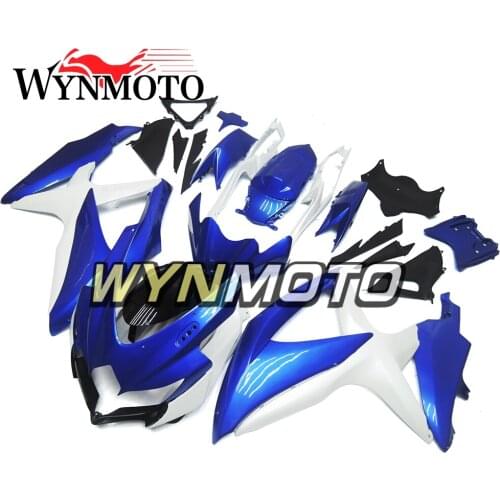 Complete Fairings Kit For GSXR600 750 2008-2010 08 09 10 K8 Injection ABS Plastics Orange Black Fairings Blue White Frames Cover