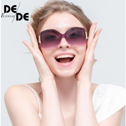 Fashion Oversized Diamond Sunglasses Women Brand Designer High Quality Vintage Gradient Sun Glasses Female UV400 Glasses
