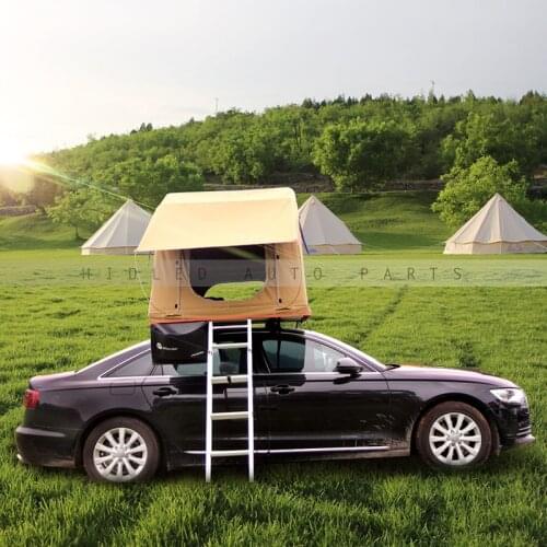 Outdoor Camping Car Roof Tent For 1-2 Person Camp Tent