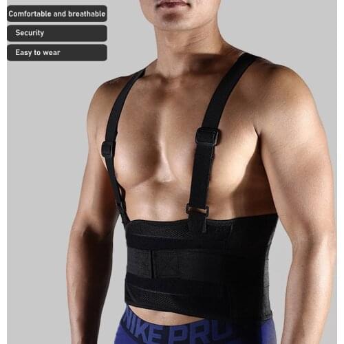 Man Waist Trainer Belt Abdomen Slimming Body Shaper Support For Sport Gym Fitness Weightlifting Belts