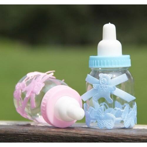 12 Pcs Baby Mini Portable Feeding Bottle Baby Nursing Care Feeder Fruit Juice Milk Water Bottle