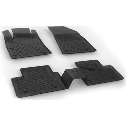 Roxform Car In-4.5D Mop Black Auto Mat High Quality Interior Accessories Tuning For Renault Clio 5 2020 2021