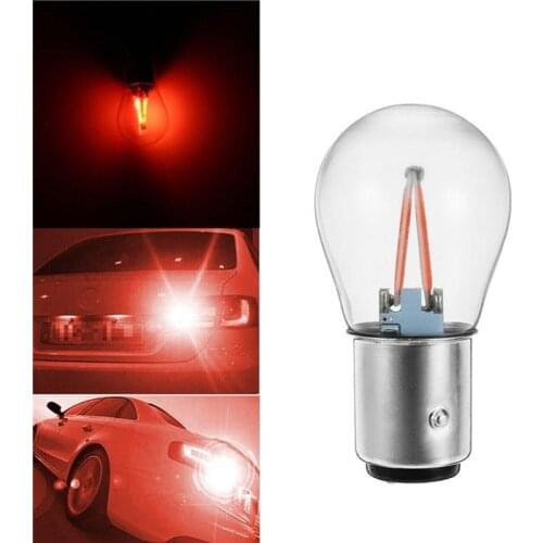 Car LED Light 1157 BAY15D COB 3 Color Auto Tail Parking Brake Bulb Reverse Lamp Turn Signal Light 12V