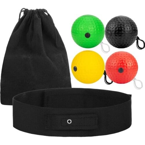 Boxing Reflex Ball Fight Reflex Ball Set For Adult/Kids Boxing Training Ball For Hand & Eye Coordination Training Boxing