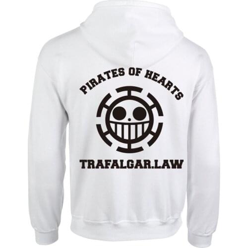 One Piece Trafalgar Hoodie Coat Cosplay