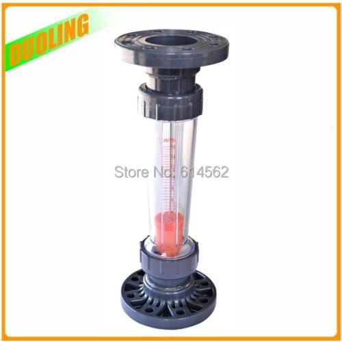 LZB-100S Plastic Rotameter Flowmeter (Short Tube Flange Connection )