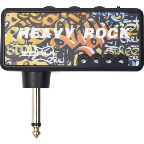 Hot-ZORY Multi-Effects Guitar Amplifier Headphone Amplifier Rechargeable Headphone Guitar Amp for Guitar Accessories