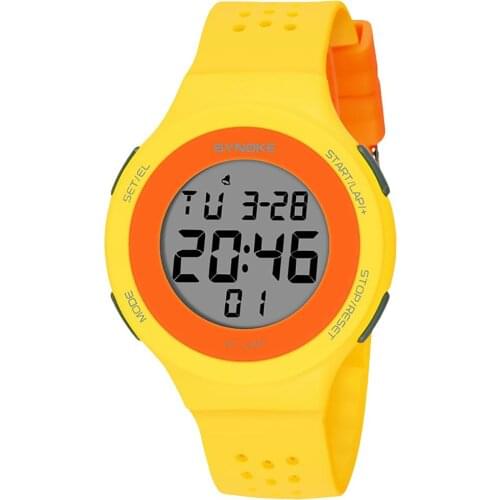 Fashion Sport Men Women Waterproof Alarm Date Stopwatch Digital Wrist Watch Gift