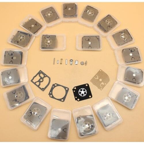 20Pcs/lot Carburetor Repair Rebuild Kit For STIHL 017 018 021 023 025 MS170 MS180 MS210 MS230 MS250 Chainsaw ZAMA Carb
