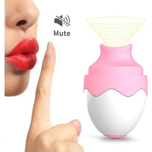 Oral Clitoris Sucking Stimulator Tongue Vibrator Nipple Sucker Breast Enlarge Massager Vibrators Sex Toys Masturbator For Women