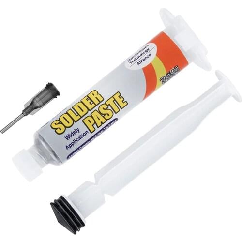20g BGA Solder Tin Paste Syringe Welding Flux Melting Point 183℃ PCB SMD Soldering Repair Rework Tools