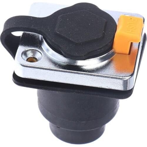 Practical RJ45 Waterproof Connector Female Panel Mount Sockets Ethernet IP65 Straight