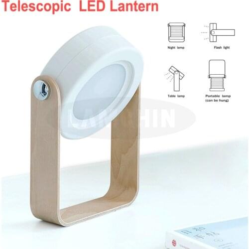 Bedside Bedroom Table Lamp For Children Kids Foldable Adjustable light Eye Protection Lantern USB Rechargeable Night Light