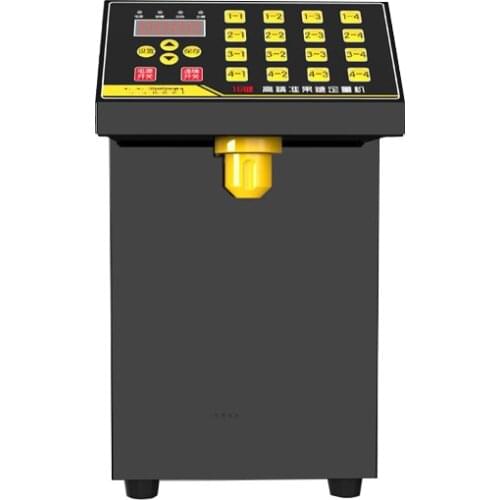 220V professional 16 grid automatic fructose dispenser maple syrup sugar machine bubble milk tea shop milk tea equipment fructos