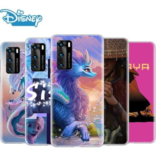 Transparent Cover Raya and The Last Dragon For Huawei P50 P40 P30 P20 P10 P9 P8 Lite Pro Plus mini 2019 2017 Phone Case