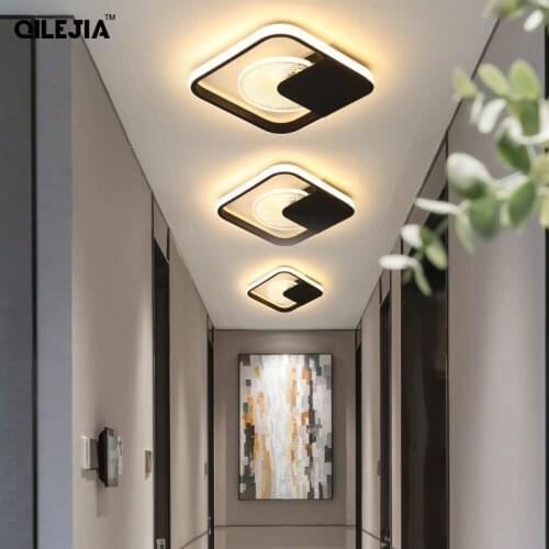 Modern Aisle Lights Hall Entrance Hallway Lamps LED Chandeliers For Corridor Loft Balcony Indoor Acrylic Lighting Fixtures Deco