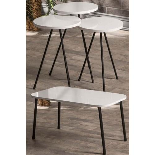 Modern Zigon Coffee Table 4 Pcs Nordic Metal Toe At Mount Side Coffee Tables Tea Coffee Table журнальный столи Bijzettafel