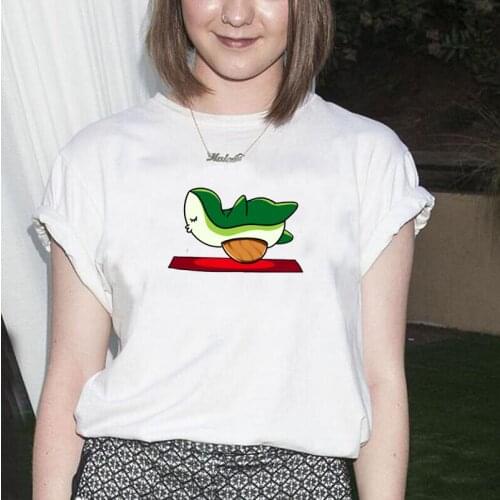 Harajuku Loose Casual Tshirts Women Tops Streetwear Cartoon Cotton Tees Summer Short Sleeve Plus Size T-shirt Female