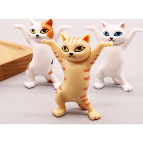 Cat Ghana Dancing Pallbearers Figures Cosplay Props Coffin Dance Team Models Toys Action Figure Team Display Funny Accessories