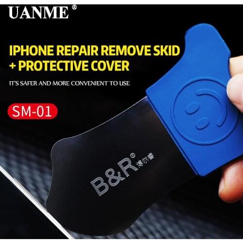 UANME LCD Screen Disassembly Opening Tool Stainless Steel Anti-Slip Picks Thin Pry Tool for Mobile Phone Tablet PC Repair Tools