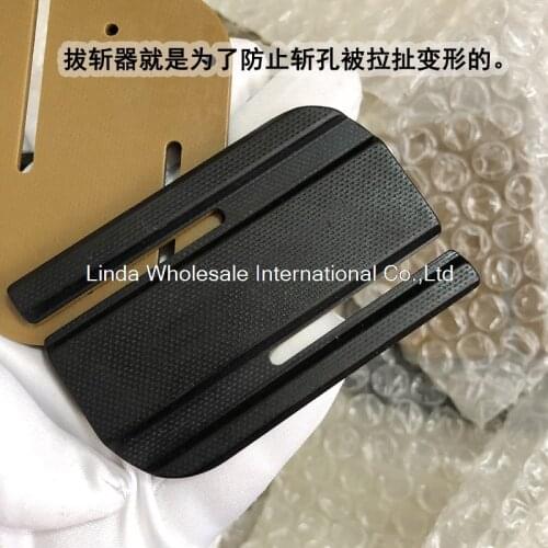 Cutting Device G10 Cutting Board Leather DIY tool, Prevent stretch deformation Pressure plate,leather tool