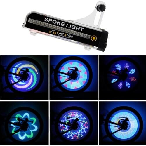 32 LED Motorcycle Cycling Bicycle Bike Wheel Signal Tire Spoke Light 21 Changes bike light Motorcycle Cycling Bicycle Bike Wheel