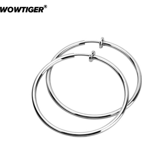 WOWTIGER Women's Silver Earrings
