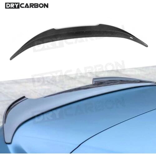 AC/PSM/V Style Rear Spoiler Dry Carbon Fiber Rear Trunk Duck Spoiler Wing Fit for BMW 8 Series G14 F91 M8 Cabriolet 2 Door 2020