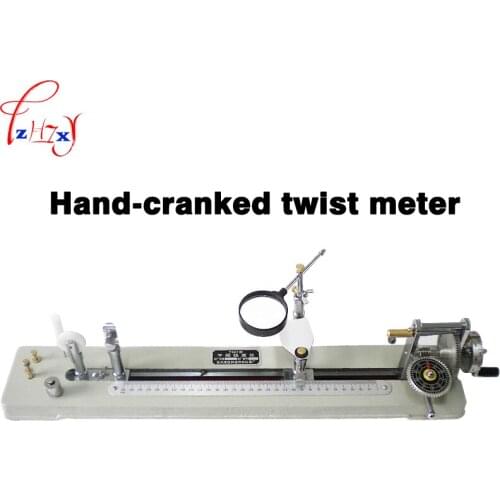 Hand-held twist Y321-type shaking yarn twist machine Textile twist measuring instrument untwisting machine 1pc