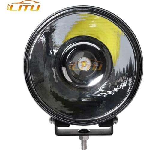 2020 New Accessories 7 inch 40W LED work light Bar with flood beam Off road truck boat tractor headlamp DRL driving Fog lamp