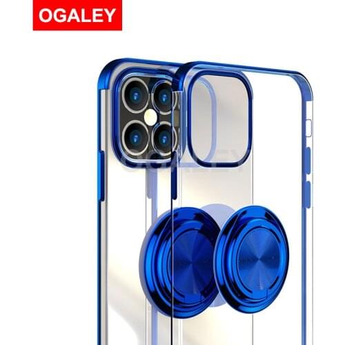 Case For iPhone 12 Pro Max Case Cute Cover For iPhone 12 Pro Max 11 11 Pro Max 11Pro 12Pro Magnet Ring Holder Phone Case Stand