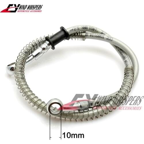 390-2000mm Motorcycle High Performance Stainless Steel Hydraulic Brake Hose Brake Pipe Tubing Fits For all Street Racing Dirt