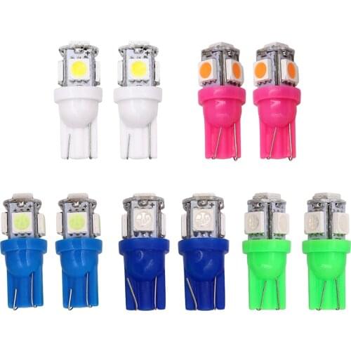 Светодиодные LED лампы W5W (W2.1x9.5d) MOJOYCE China At AliExpress