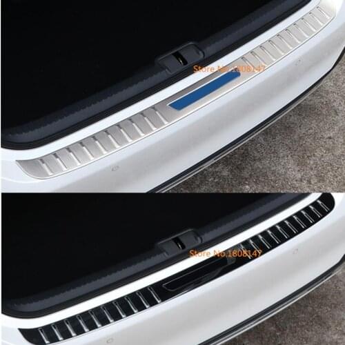 Car Back Rear Pedal Door Scuff Plate Outside Threshold Trunk Trim For Lexus ES ES200 ES250 ES300 ES350 2018 2019 2020