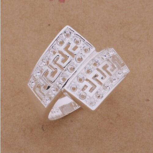 Wholesale High quality silver plated Fashion jewelry rings WR-209