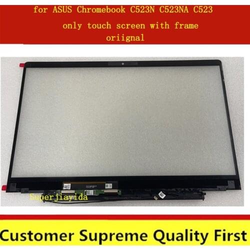 Original with frame 15.6-inch for ASUS Chromebook C523N C523NA C523 touch display screen