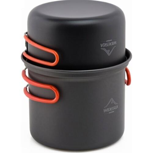 Widesea Camping Tableware Outdoor Cooking Set Camping Cookware Travel Tableware Pincin Set Hiking Cooking Utensils Cutlery