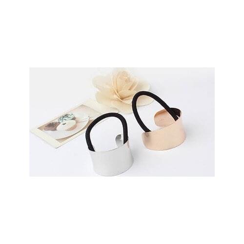 1PC Fashion Sexy Women Glossy Lady Leaf Hair Band Rope Headband Elastic Ponytail Holder Party Vacation Hairband Hair Accessories