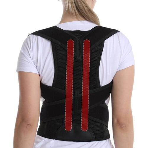 Adjustable Posture Corrector Shoulder Straighten Orthopedic Brace Belt for Lumbar Clavicle Spine Back Support Pain Relief Unisex