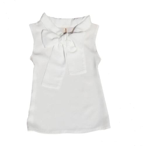 Girls shirts Fashion Summer Kids clothes Children Blouses Sleeve-less White Tops for Girl 2t-16 Years Old Girl shirt