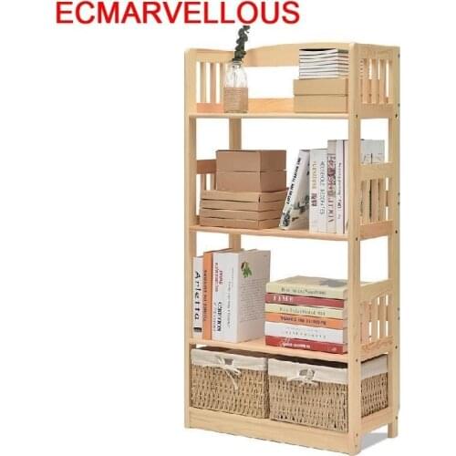 Cabinet Display Meuble De Maison Kids Estanteria Para Libro Librero Camperas Dekorasyon Furniture Book Rack Retro Bookshelf Case