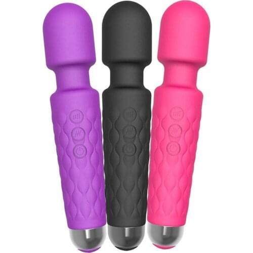 Super Powerful Vibrators Sex Toys for Woman 20Magic Vibration Modes Body Clit Massage Clitoris Stimulator Adult Erotic Sex Tools