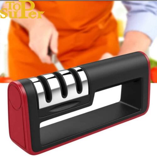 Knife Sharpener Diamond Steel Quick Professional 3 Stages Sharpener Knife Sharpening Tools Sharpening Stone Sharpening Stone