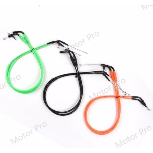 Throttle Cable For Kawasaki Z1000 2014 2015 2016 Stainless Wire Line Rubber Motorcycle Replacement Accessories Z 1000 14 15 16