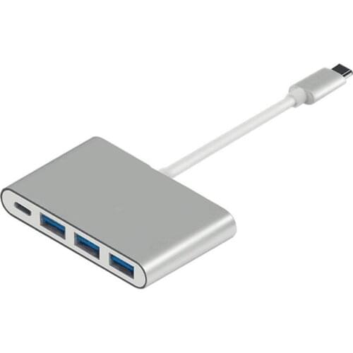 USB 3.1 USB-C Type-c Multiple 3 Ports USB3.0 Hub With PD Power Charge For Macbook & Chromebook