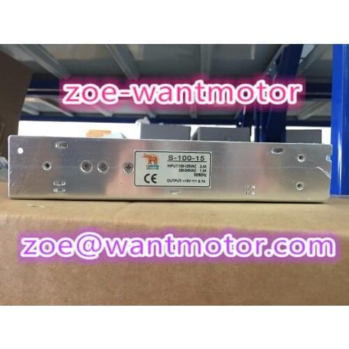 WANTAI Switching power supply 15V 6.7A 100W 110V-220V Lighting Transformers adapter highquality safe Driver for LED strip