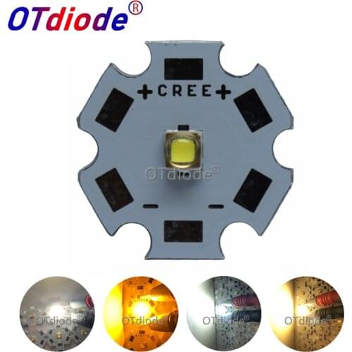 20PCS LG3535 5W led Cold White 6000-6500K Warm White 3000-3200K 1-3W-5W LED with 20mm Star PCB instead of CREE XPG2 XP-G LED